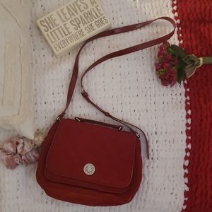 Vera Bradley messenger crossbody in Tango Red